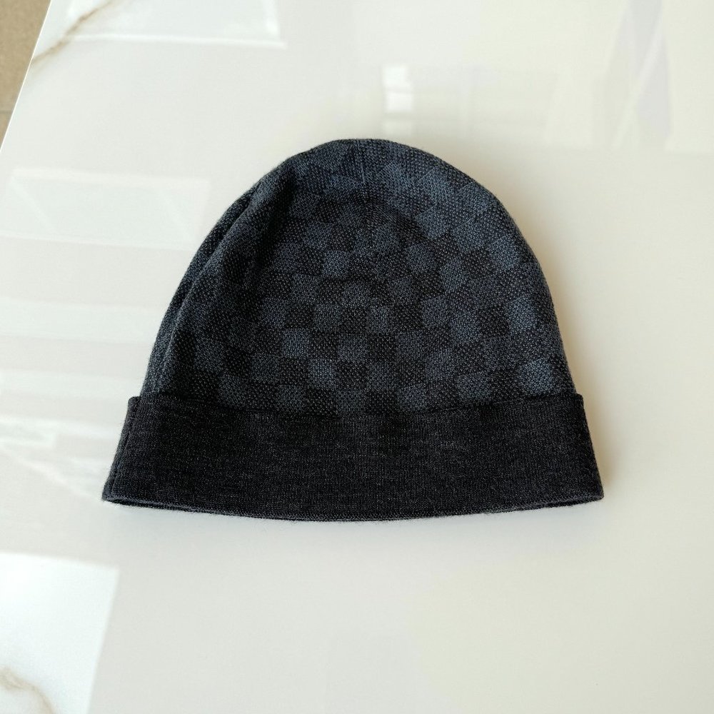 Louis Vuitton Petit Damier (Small Size) Unisex Hat NM Graphite - Picture 9 of 9